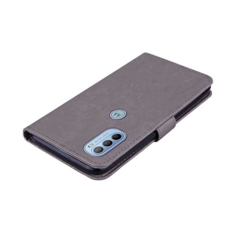 Capa Flip Para Moto G41 / G31 Coruja Mandala E Charme