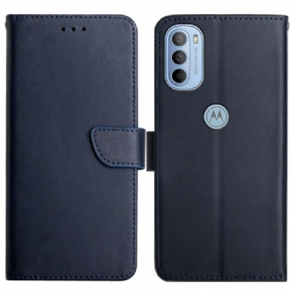 Capa Flip Para Moto G41 / G31 Couro Napa Genuíno