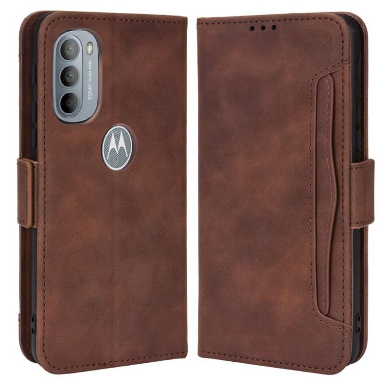 Capa Flip Para Moto G41 / G31 Multi-card Premier Class