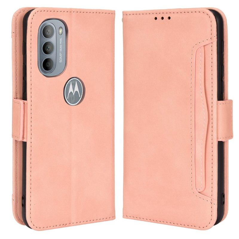 Capa Flip Para Moto G41 / G31 Multi-card Premier Class