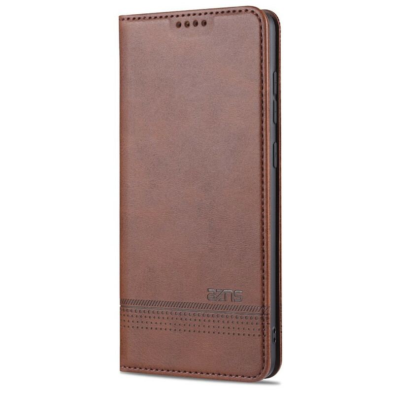 Capa De Celular Para Samsung Galaxy A51 Flip Estilo De Couro Azns