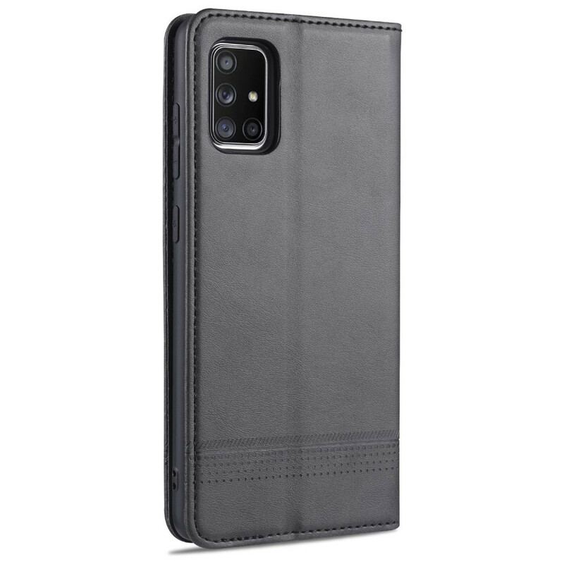 Capa De Celular Para Samsung Galaxy A51 Flip Estilo De Couro Azns