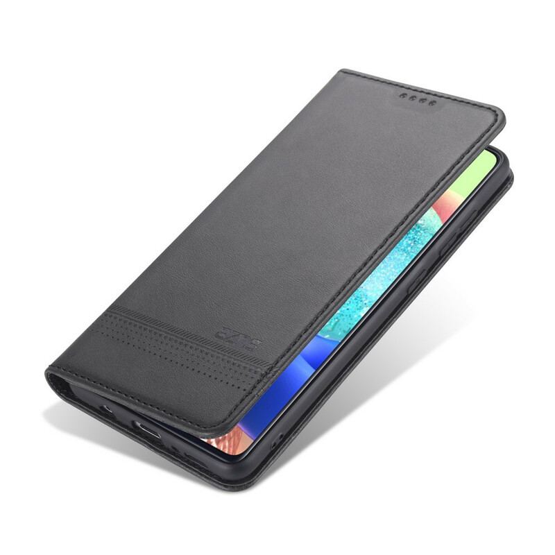 Capa De Celular Para Samsung Galaxy A51 Flip Estilo De Couro Azns