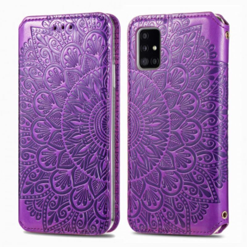 Capa De Celular Para Samsung Galaxy A51 Flip Mandala