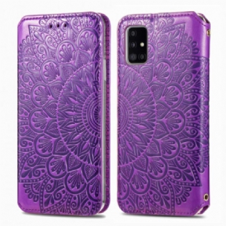 Capa De Celular Para Samsung Galaxy A51 Flip Mandala