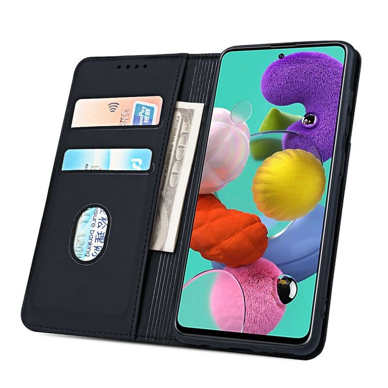 Capa De Celular Para Samsung Galaxy A51 Flip Suporte Para Cartão