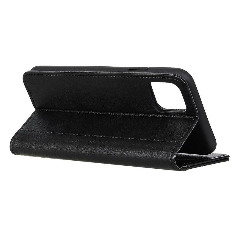 Capa De Celular Para Samsung Galaxy A51 Flip Versão Couro Rachado