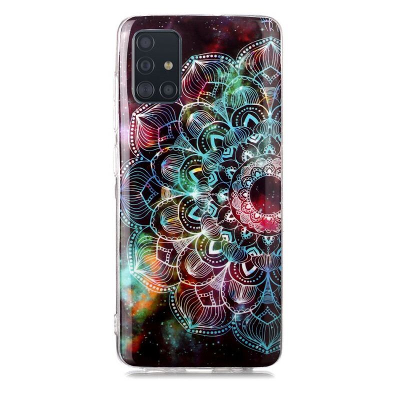 Capa De Celular Para Samsung Galaxy A51 Série Floral Fluorescente