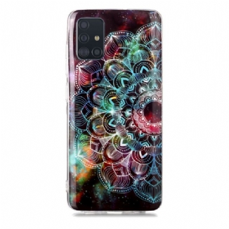 Capa De Celular Para Samsung Galaxy A51 Série Floral Fluorescente