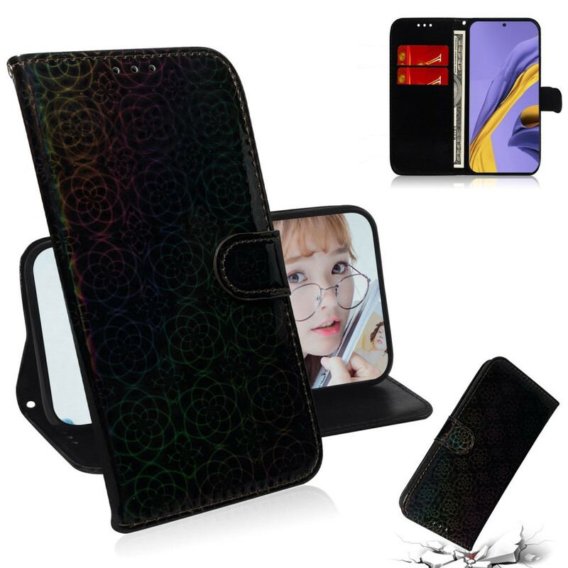 Capa Flip Para Samsung Galaxy A51 Cor Pura