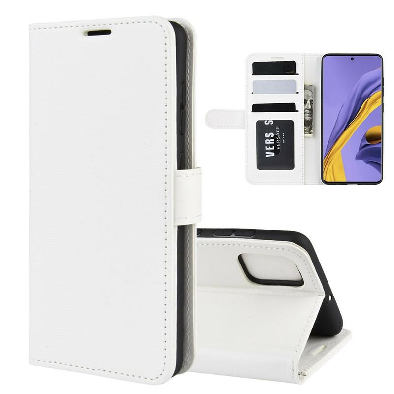 Capa Flip Para Samsung Galaxy A51 Couro Ultra Sintético