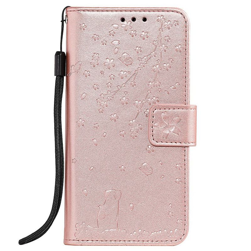 Capa Folio Para Samsung Galaxy A51 De Cordão Cordão Daydream