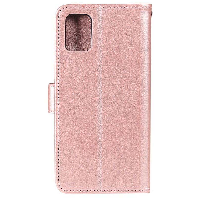 Capa Folio Para Samsung Galaxy A51 De Cordão Cordão Daydream