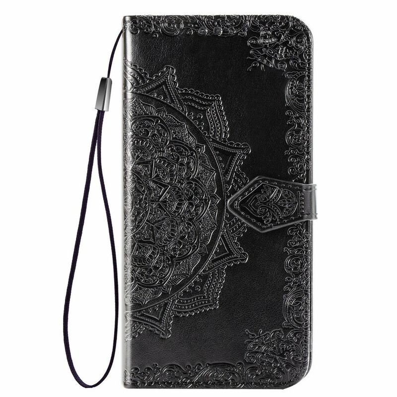 Capa Folio Para Samsung Galaxy A51 Mandala Idade Média