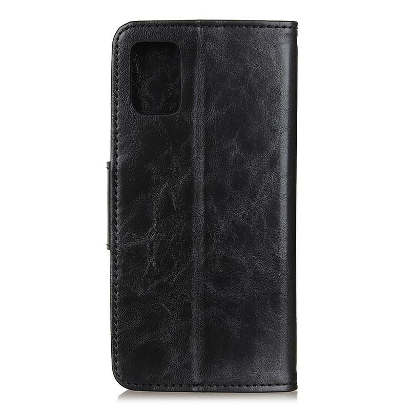 Capa Folio Para Samsung Galaxy A51 Trilho Magnético De Dupla Face