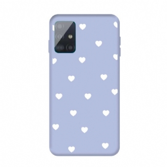 Capa Para Samsung Galaxy A51 Coração De Silicone Apenas