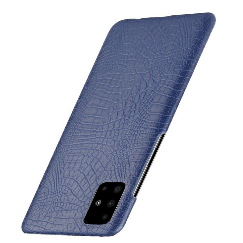 Capa Para Samsung Galaxy A51 Efeito Pele De Crocodilo