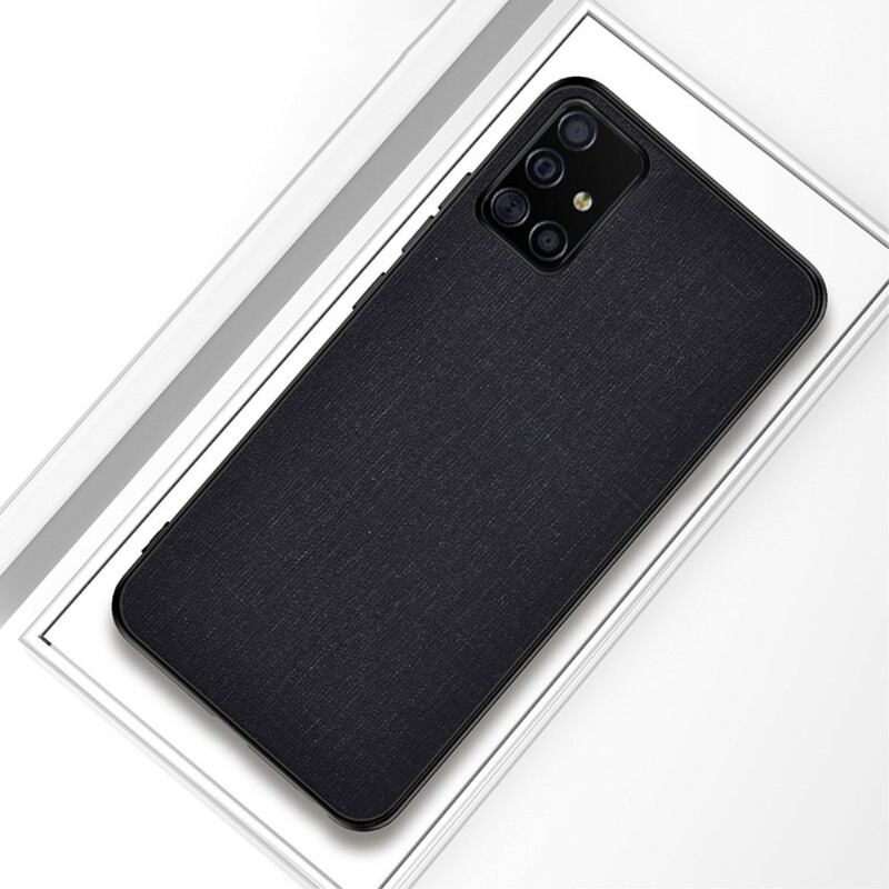 Capa Para Samsung Galaxy A51 Textura De Tecido