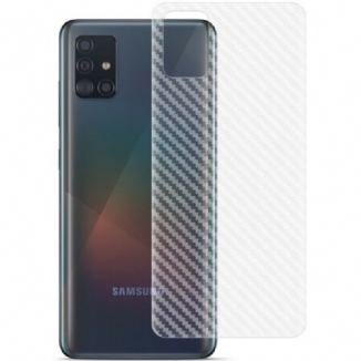 Película De Proteção Traseira Para Samsung Galaxy A51 Carbon Style Imak