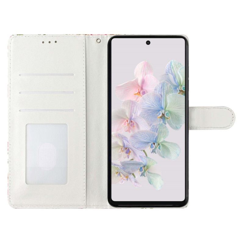 Capa De Celular Para Google Pixel 7A Flores Da Liberdade