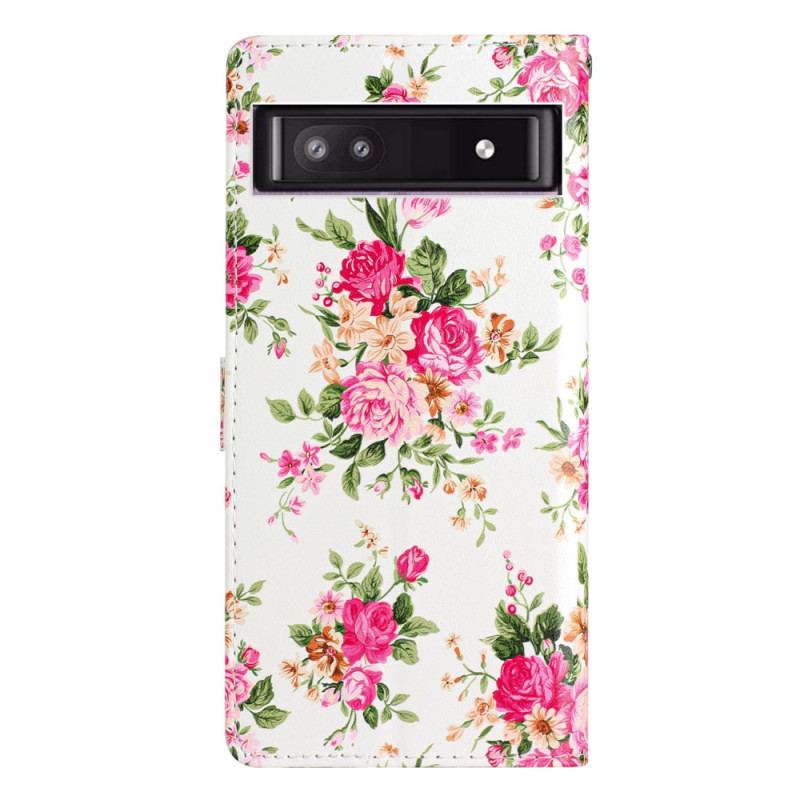 Capa De Celular Para Google Pixel 7A Flores Da Liberdade