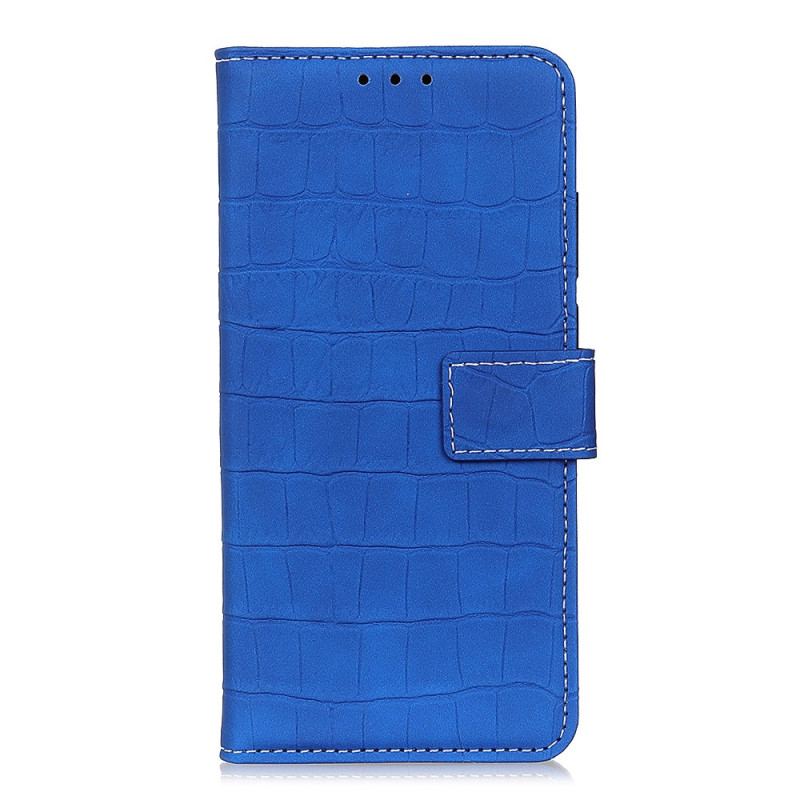 Capa Em Pele Para Google Pixel 7A Poder Do Crocodilo