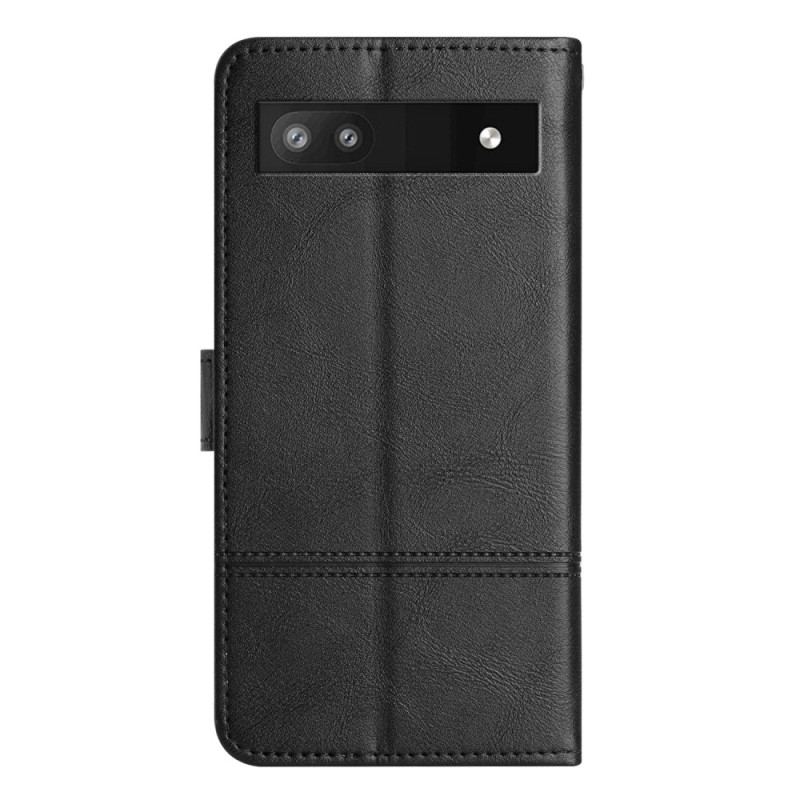 Capa Flip Para Google Pixel 7A De Cordão Negócios Em Cordão