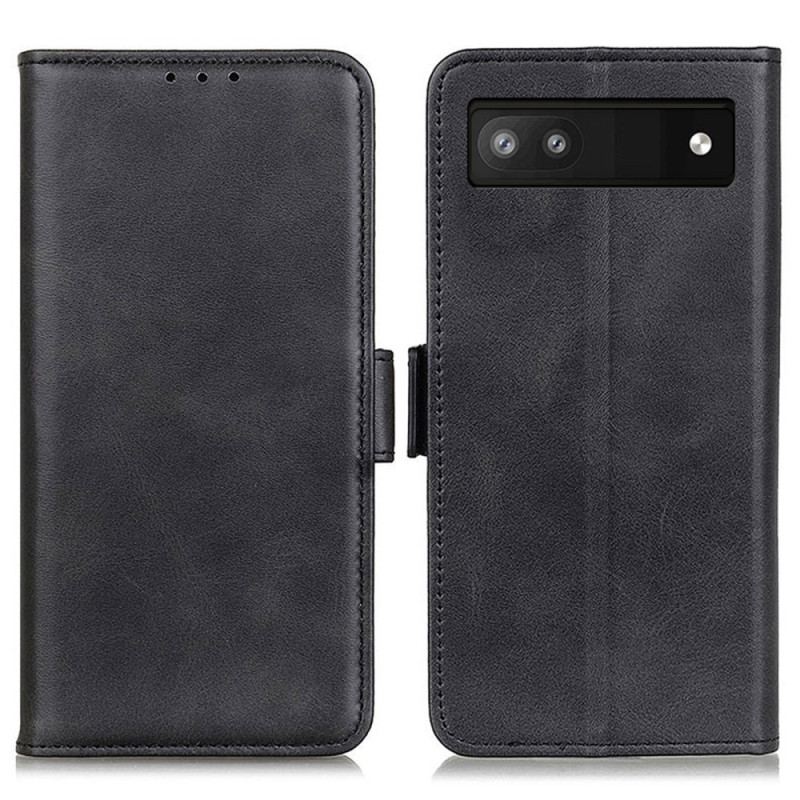 Capa Flip Para Google Pixel 7A Fecho Duplo