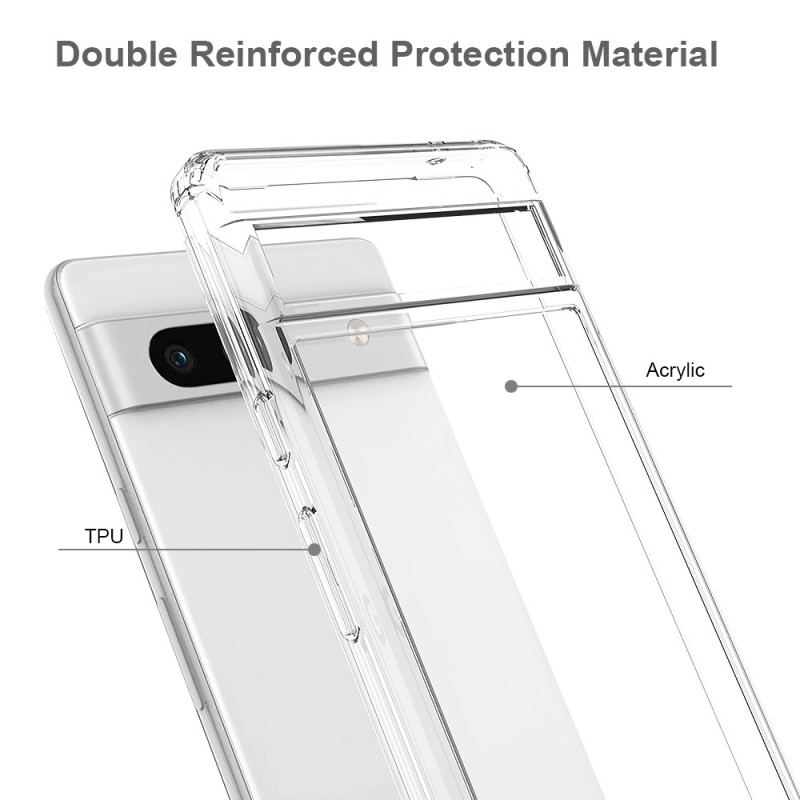 Capa Para Google Pixel 7A Antiamarelecimento Transparente