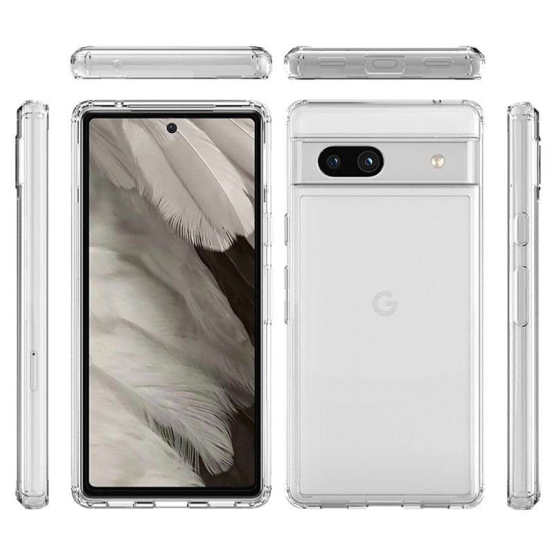 Capa Para Google Pixel 7A Antiamarelecimento Transparente