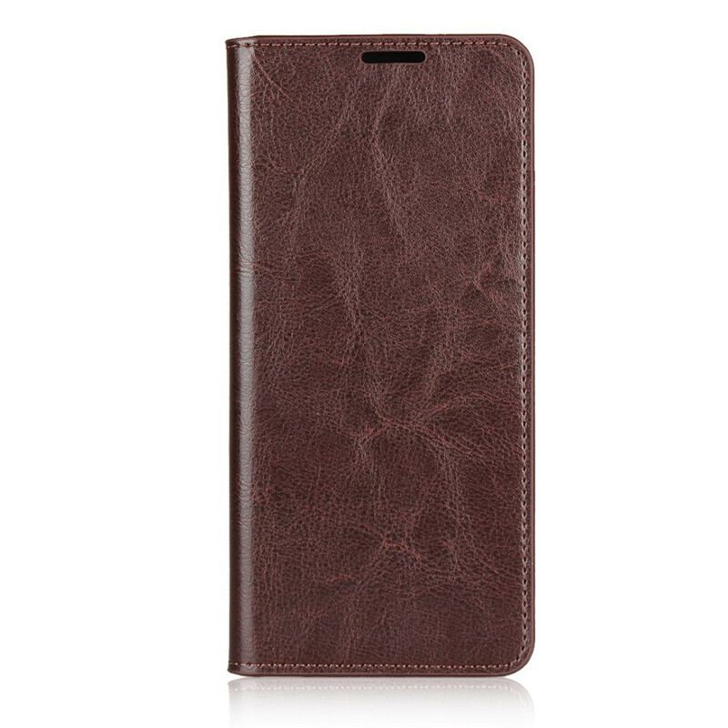 Capa De Celular Para Sony Xperia 10 II Flip Couro Legitimo