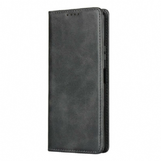 Capa De Celular Para Sony Xperia 10 II Flip Couro Rachado Elegância