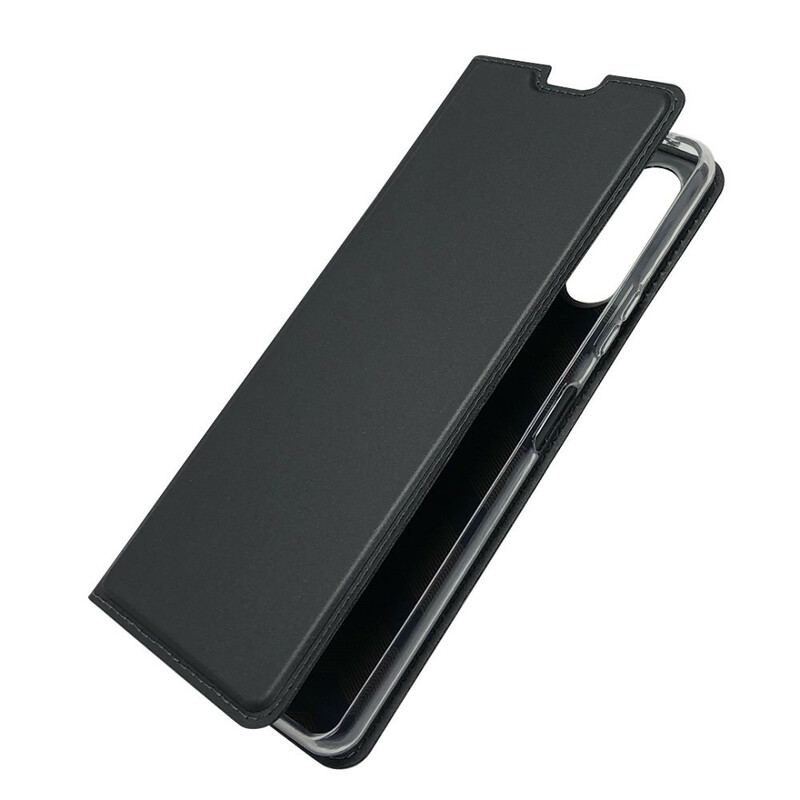 Capa De Celular Para Sony Xperia 10 II Flip Fecho Magnético