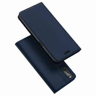 Capa De Celular Para Sony Xperia 10 II Flip Skin Pro Dux Ducis