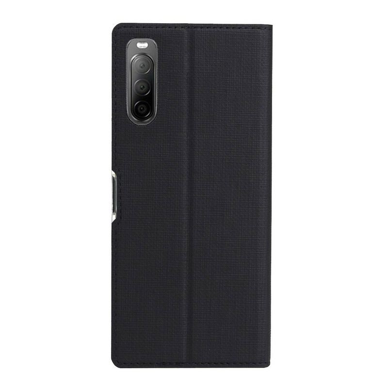 Capa De Celular Para Sony Xperia 10 II Flip Vili Dmx Texturizado