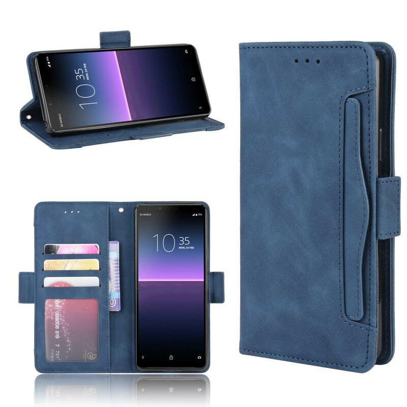 Capa Flip Para Sony Xperia 10 II Multi-card Premier Class