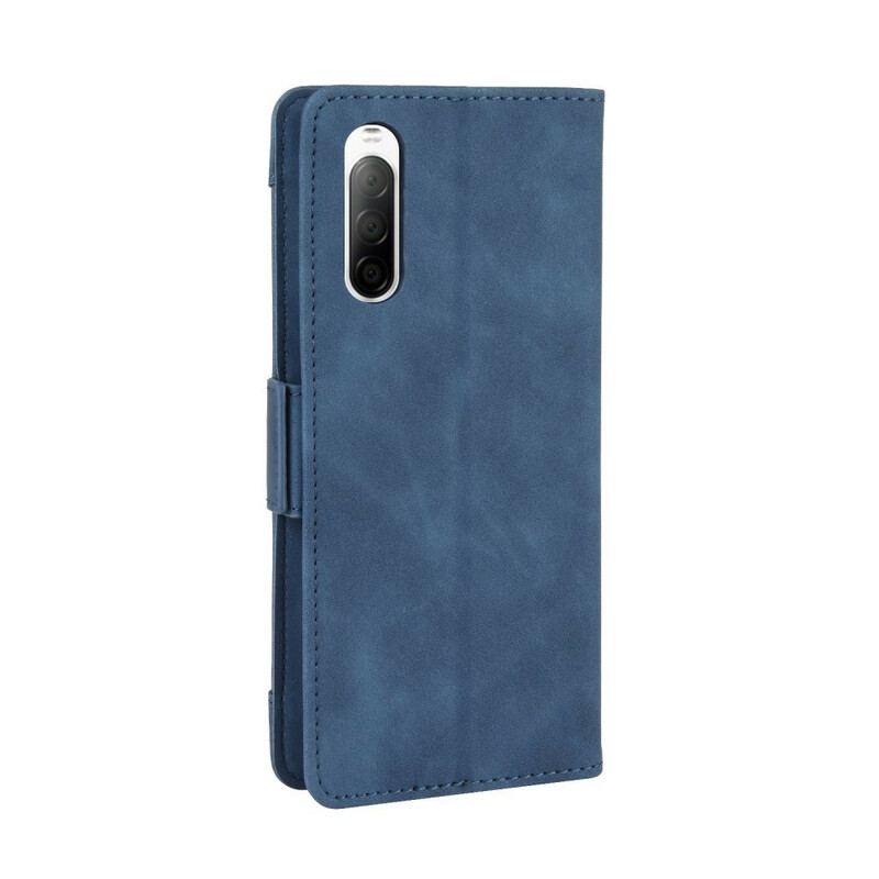 Capa Flip Para Sony Xperia 10 II Multi-card Premier Class