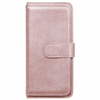 Capa Folio Para Sony Xperia 10 II Titular De Cartão Multifuncional Para 10