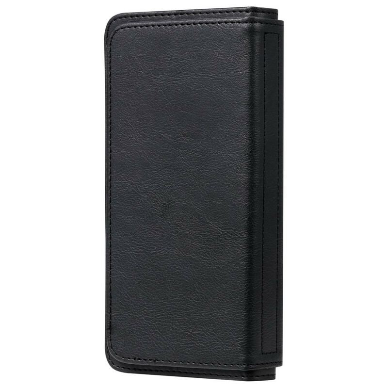 Capa Folio Para Sony Xperia 10 II Titular De Cartão Multifuncional Para 10